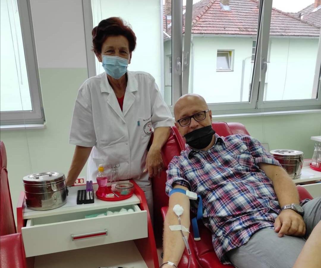 Miodrag Živanović krv dao 117 puta
