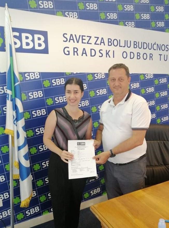 Prije dva dana u SBB-u je pristupila i mlada doktorica medicine Dalila Zildžić - Avaz