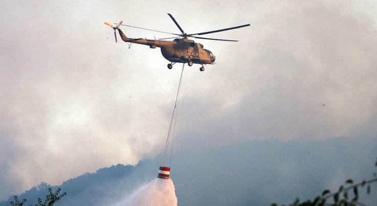 Helikopteri iz RS-a gase požare na području Jablanice