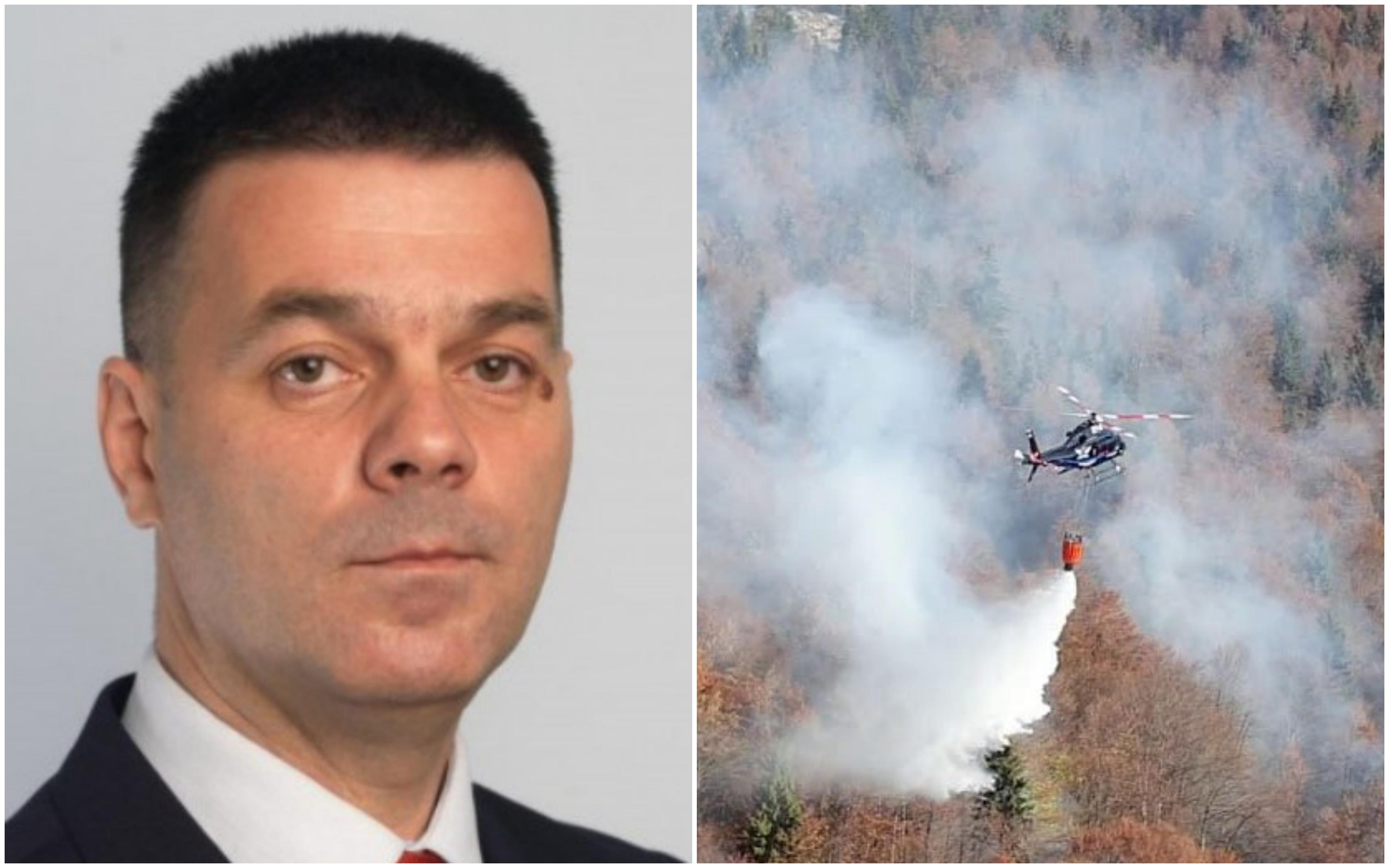 Načelnik Šabanović za "Avaz": Vatra se više ne širi prema Donjoj Jablanici, helikopter je počeo gasiti požar