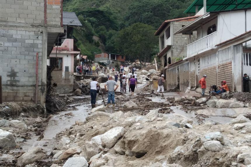 At least 20 dead after torrential rains in Venezuela