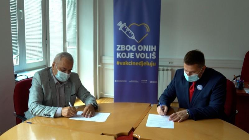 FB&H Public Health Institute and the Red Cross sign a Cooperation Agreement