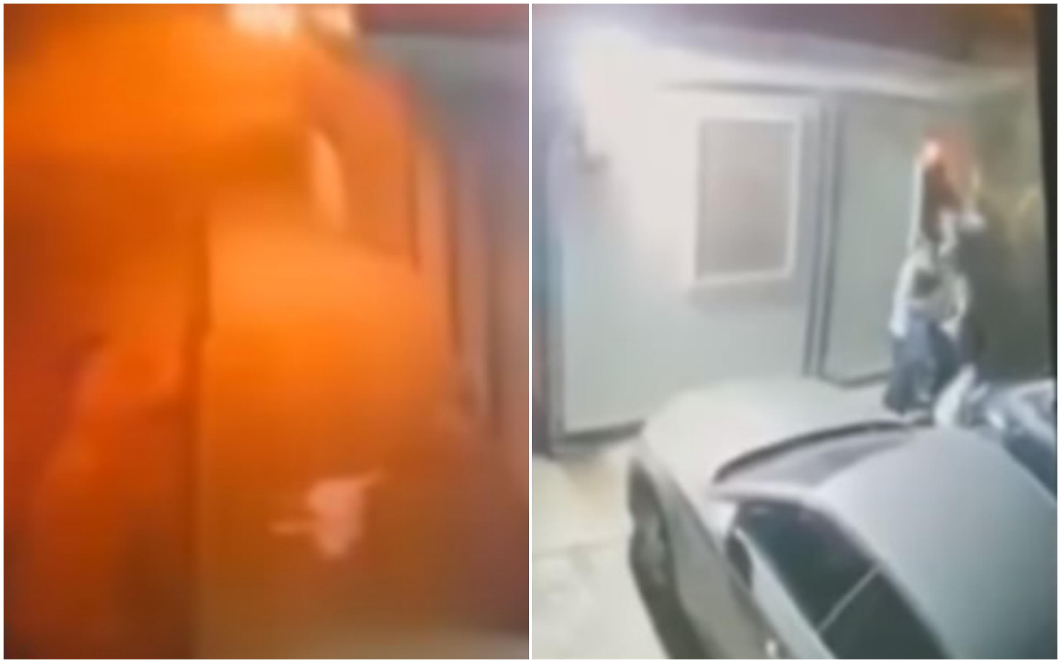 Pojavio se snimak izbijanja požara u Tetovu: Ljudi iskaču kroz prozor, vatra guta sve pred sobom