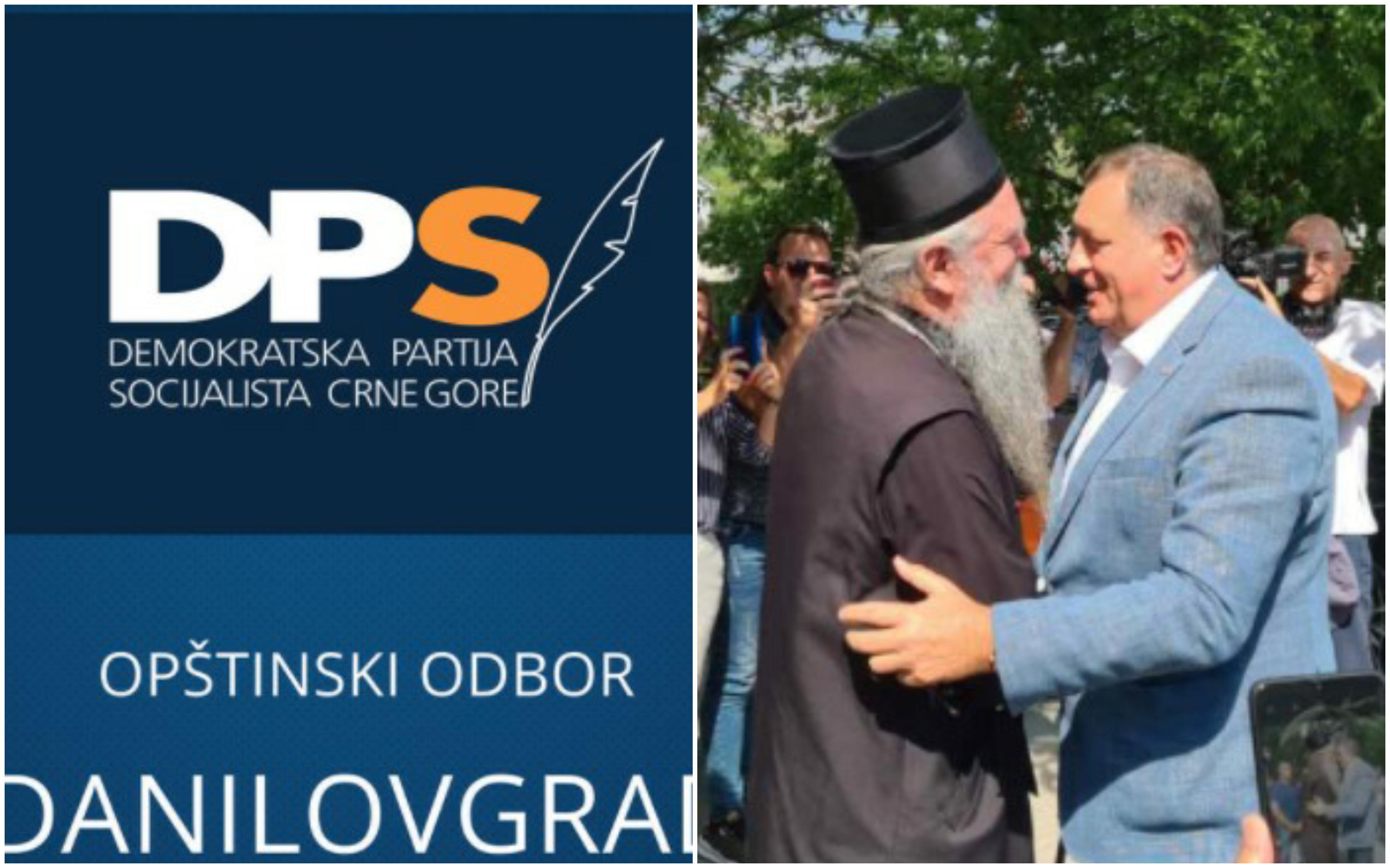 DPS oštro reagirao na susret Dodika i Joanikija - Avaz