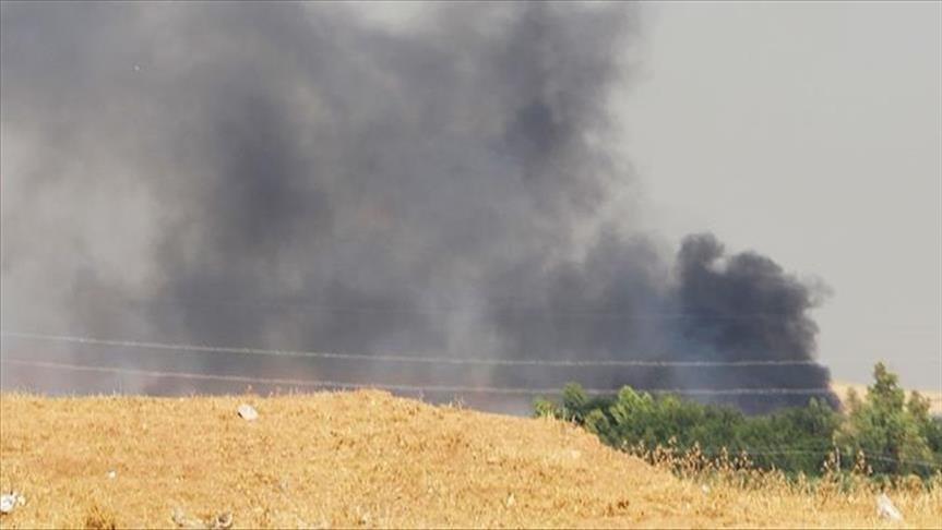 Airstrike targets Iraqi militia inside Syria