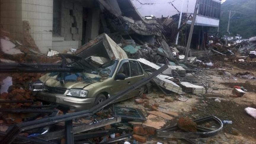 Earthquake kills 3, injures 60 in China
