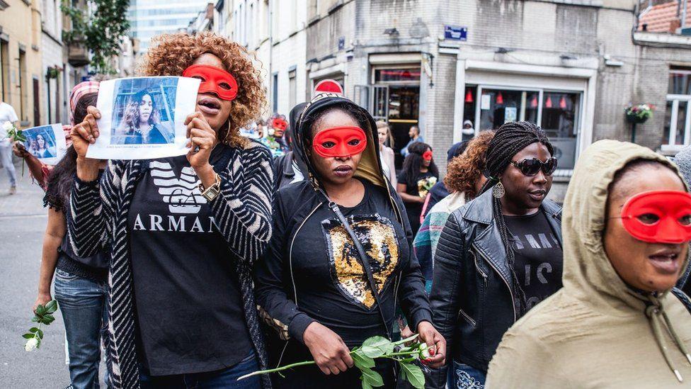 Brisel su potresali protesti zbog ubistva djevojke - Avaz