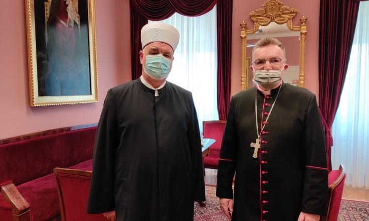 Reis Kavazović i kardinal Bozanić: Dugogodišnji prijatelji - Avaz