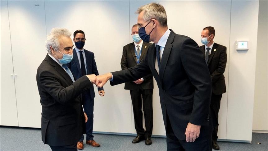 NATO secretary general meets with IEA executive director