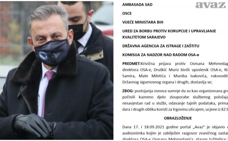 Mehmedagić: Abuse of service - Avaz