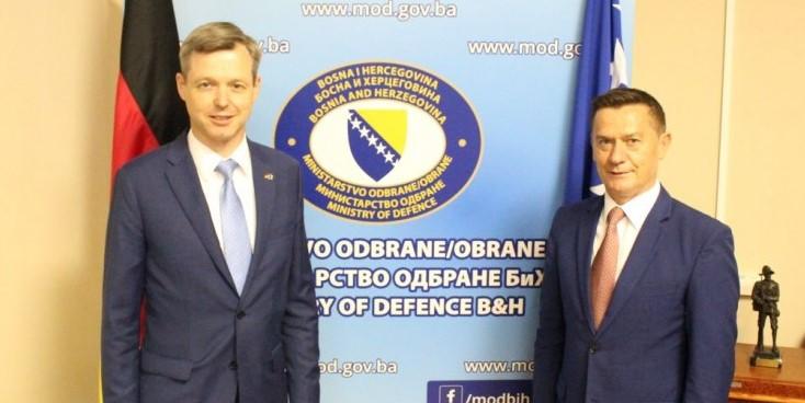 Državni sekretar Saveznog ministarstva odbrane Njemačke posjetio Ministarstvo odbrane BiH