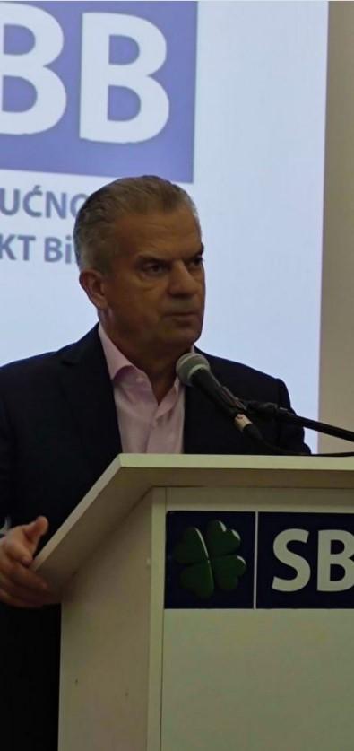 Predsjednik SBB-a Fahrudin Radončić u Brčkom - Avaz