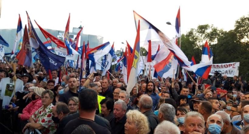 Policijska uprava Banja Luka: Na protestima opozicije bilo 3,5 hiljade ljudi
