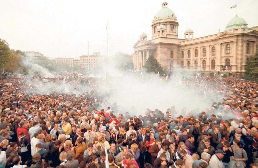 Protesti 5. oktobra u Beogradu - Avaz