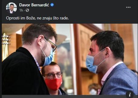 Objava Bernardića na Facebooku - Avaz
