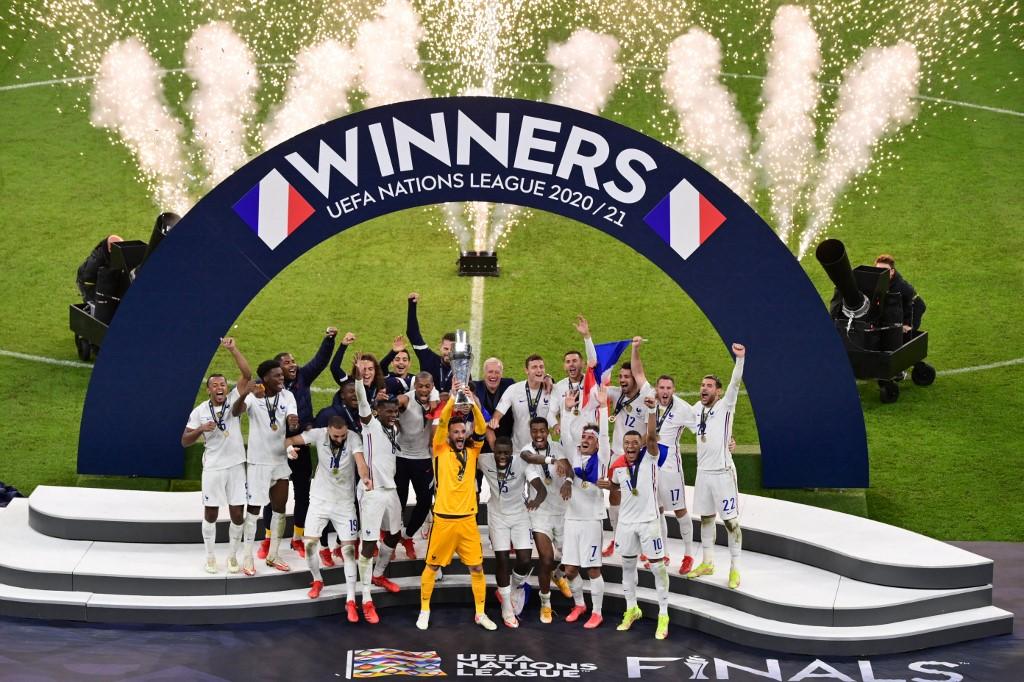 Francuska slavila nakon preokreta i postala drugi osvajač Lige nacija u historiji