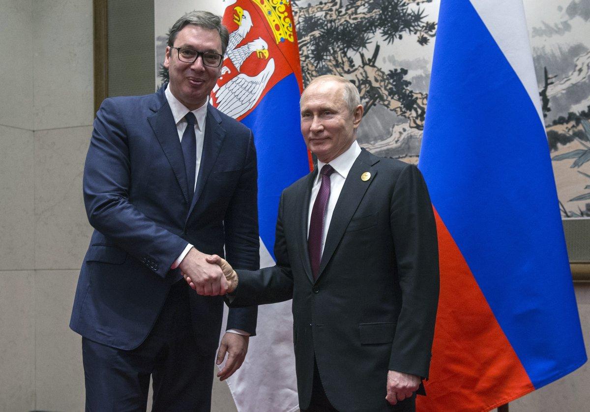 Aleksandar Vučić i Vladimir Putin - Avaz