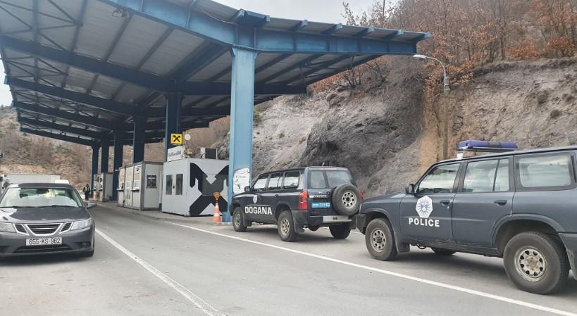 Sa teritorije Srbije bačena bomba na granični prijelaz Jarinje