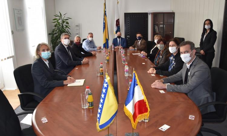 Avdić i Margetić primili delegaciju Ambasade Francuske u BiH