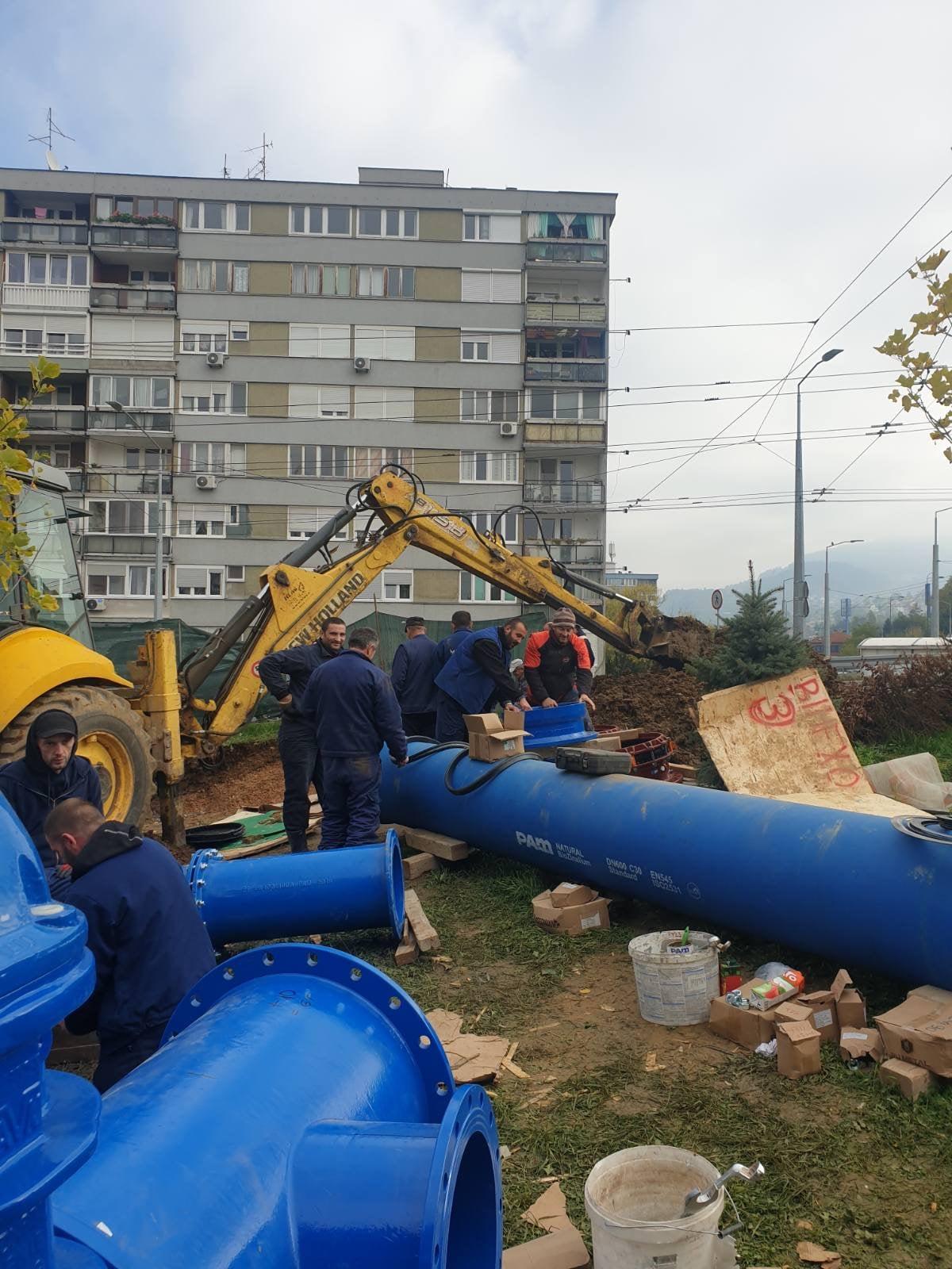 Ponovo haos u glavnom gradu: Dio Sarajeva čitav dan bez vode