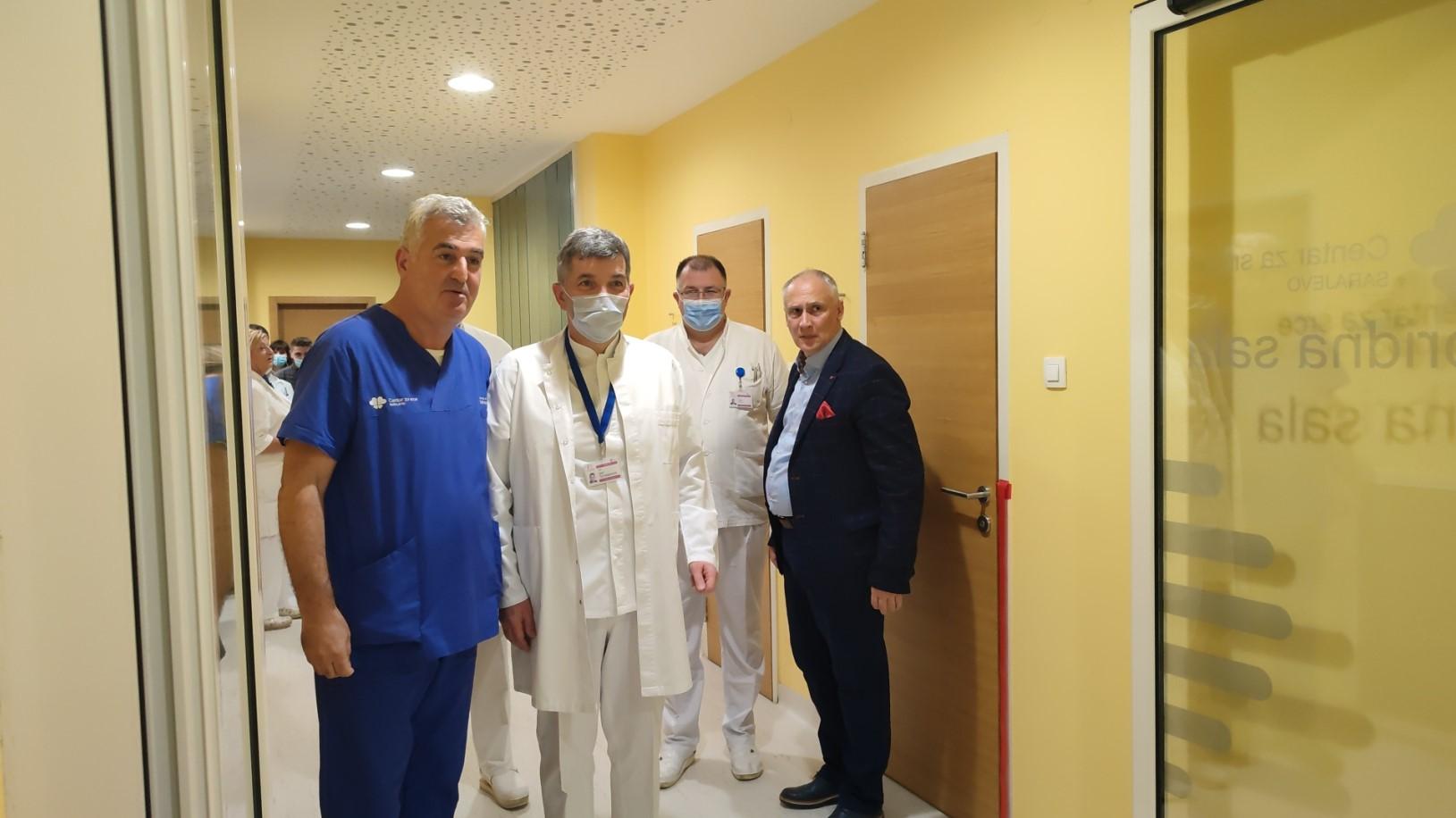 Hibridnu salu u Centru za srce svečano su otvorili prof. dr. Mirsad Kacila i ministar zdravstva KS Haris Vranić - Avaz