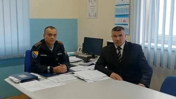 Galić se sastao sa komandirom Jedinice granične policije Bosanska Gradiška