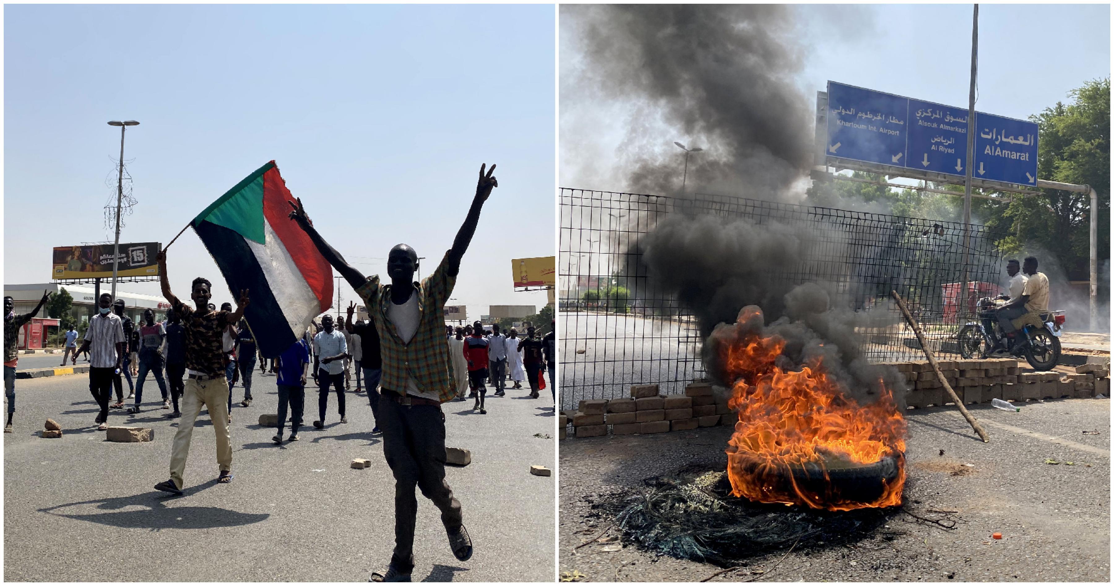 Ljudi izašli na ulice glavnog grada Sudana nakon pokušaja puča