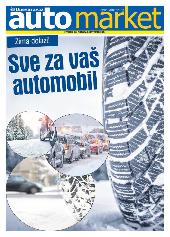 Naslovnica priloga "Auto market" - Avaz