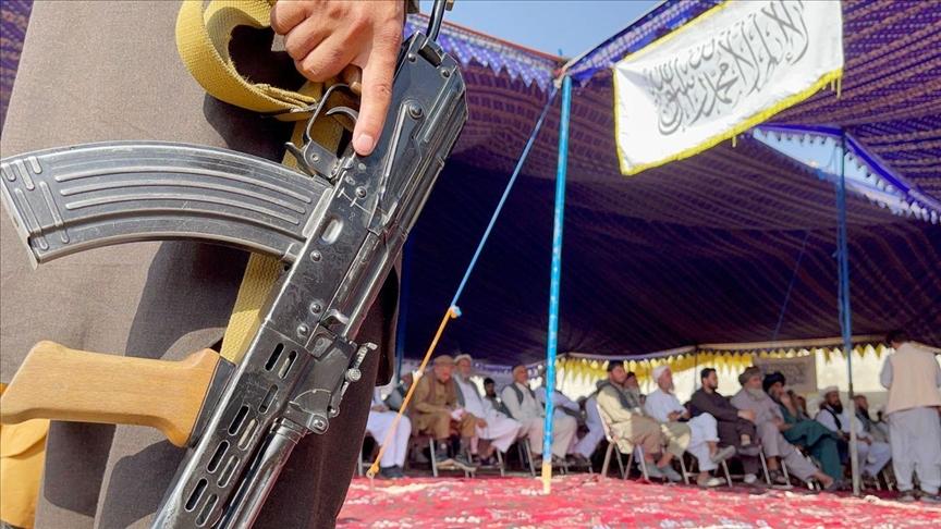 Son of Taliban founder makes 1st public appearance