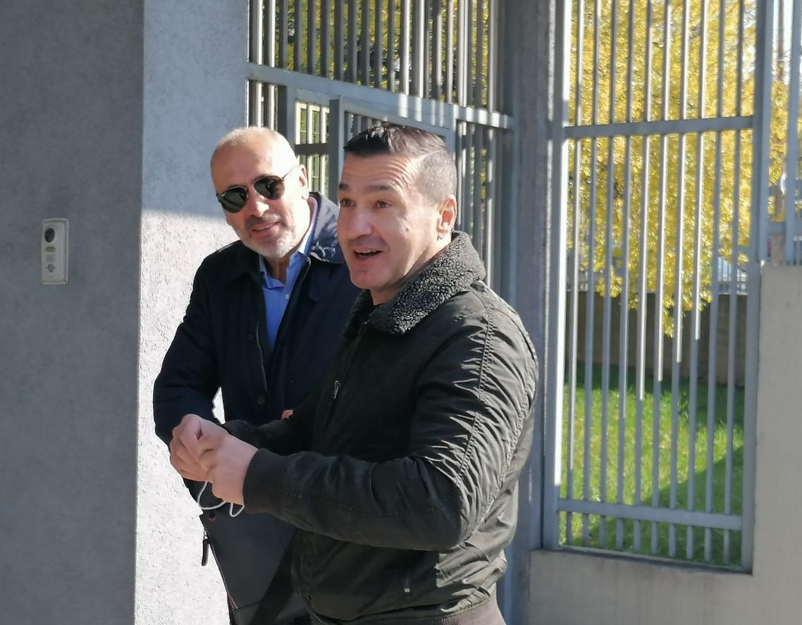 Davor Dragičević arrived at the Prosecutor's Office of B&H