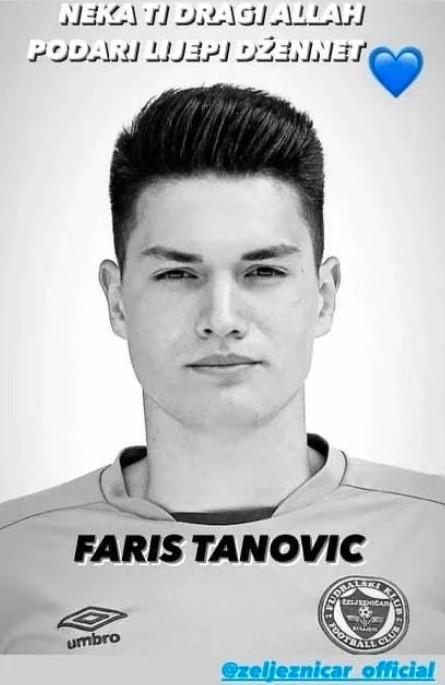 Tragično preminuli Faris Tanović - Avaz