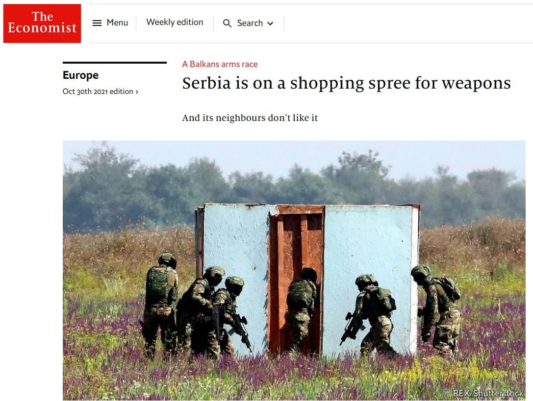 Tekst na "The Economistu" - Avaz