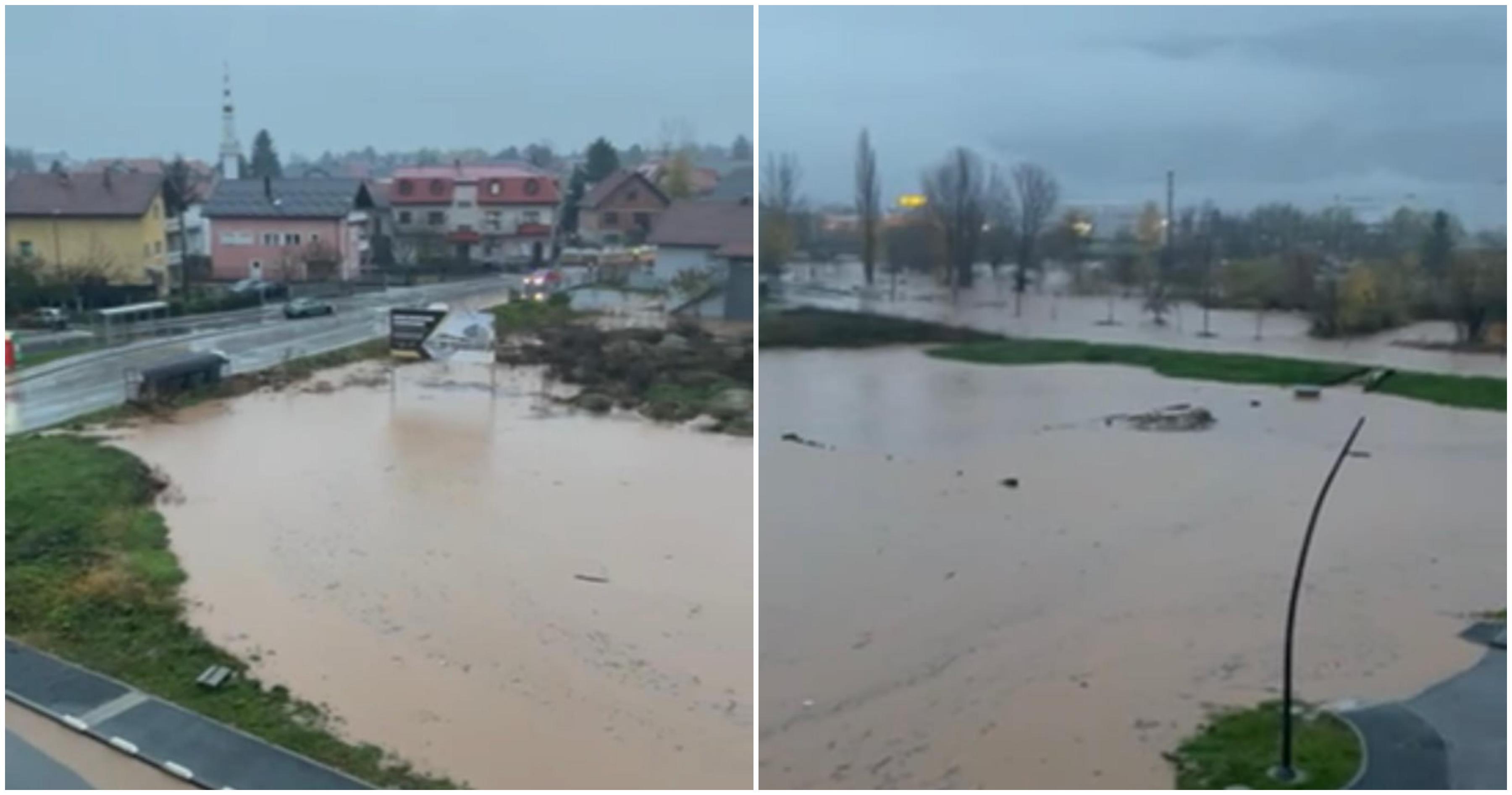 Alarmantno u sarajevskom naselju Otes: Sve poplavljeno, vatrogasci evakuišu građane iz staračkog doma, ugrožene desetine kuća