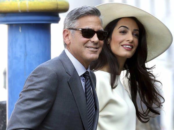 Džordž i Amal Kluni - Avaz
