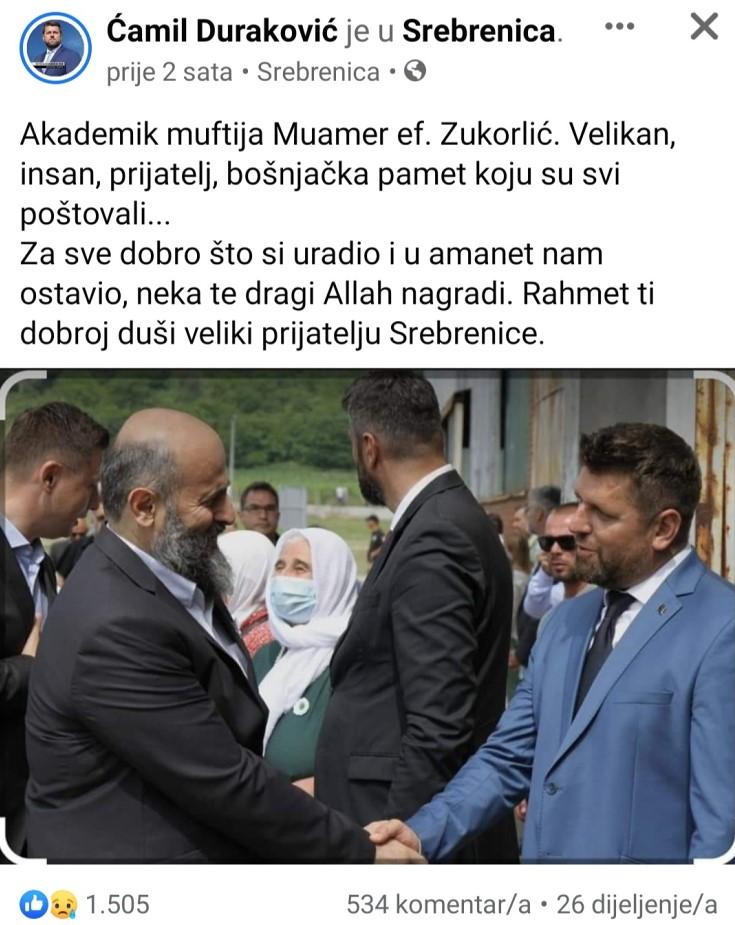 Status Durakovića - Avaz