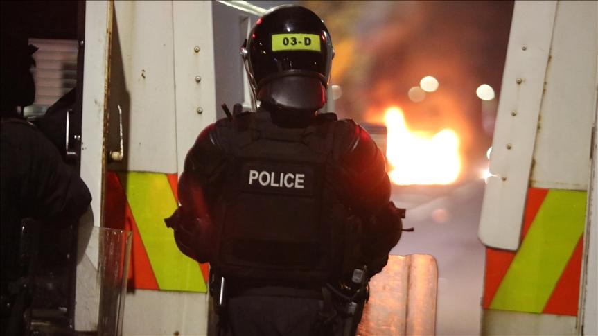 Another bus was set on fire in Northern Ireland on Sunday night - Avaz