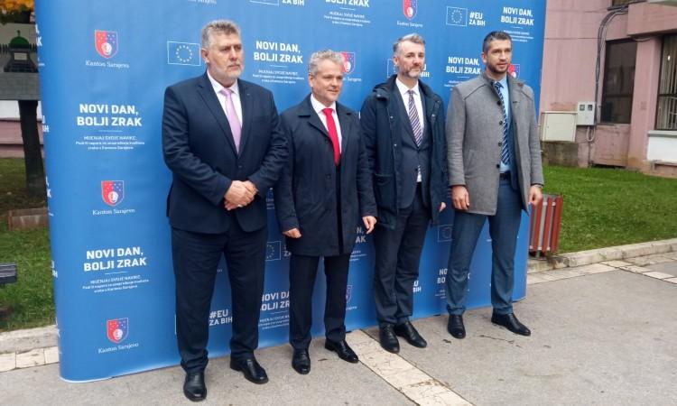 Satler i delegacija Vlade KS posjetili Studentski dom u Nedžarićima: Deset miliona eura za opremanje javnih zgrada