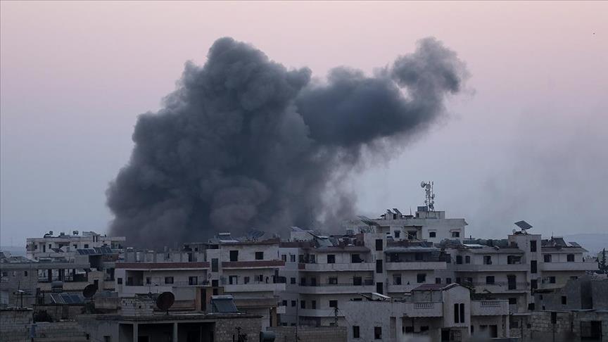 Russian airstrikes kill 5 civilians in Syria's opposition-held Idlib