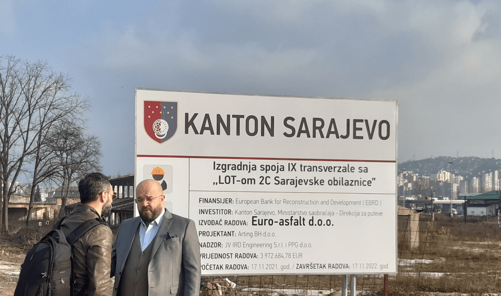 Obilježen početak radova: Spajaju se IX transverzala i Sarajevska zaobilaznica