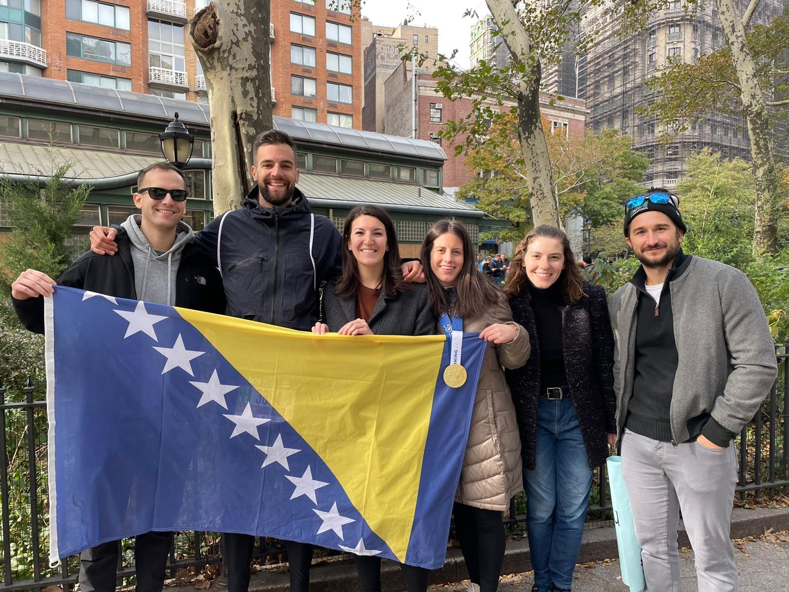 Demir Hadžimuratović istrčao New York City Maraton: Bilo mi je drago vidjeti zastavu BiH u publici