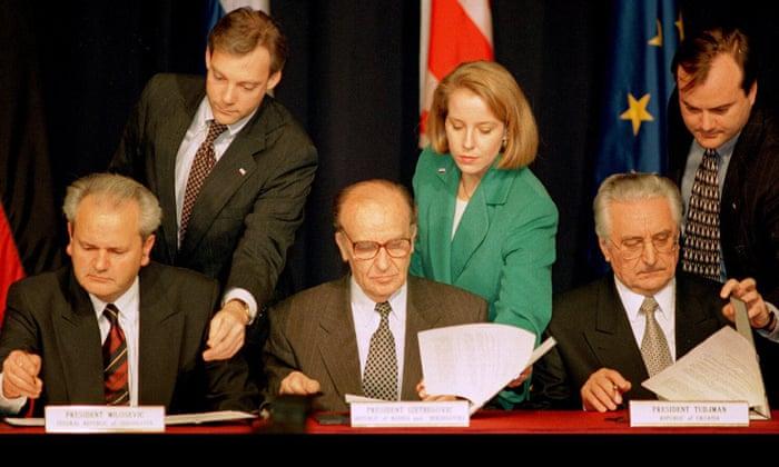 Dejtonski mirovni sporazum parafiran 21. novembra 1995. godine - Avaz