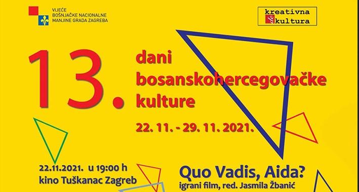 Plakat manifestacije "Dani bosanskohercegovačke kulture" - Avaz