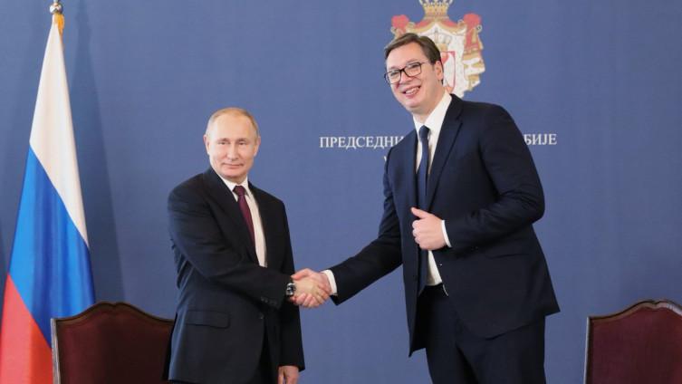 Vladimir Putin i Aleksandar Vučić - Avaz