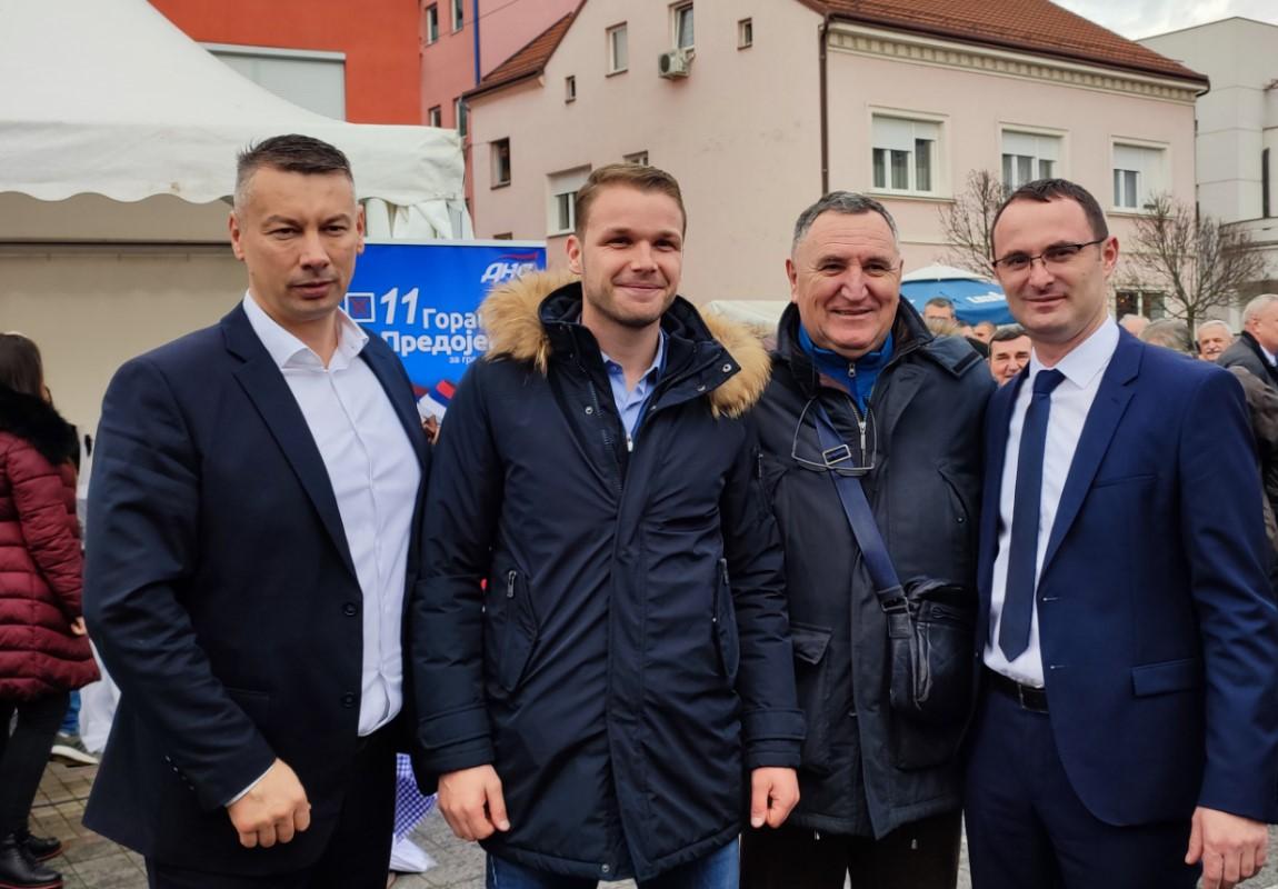 Hoće li pobijediti Dodikov SNSD: Goran Predojević počeo kampanju za gradonačelnika Prijedora