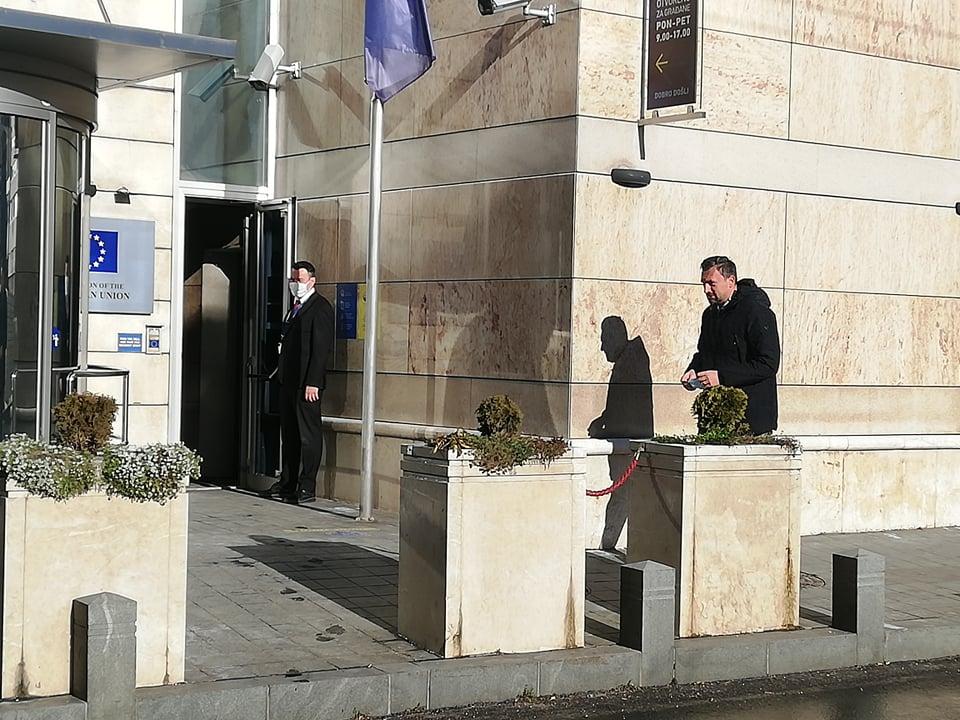 Elmedin Konaković stigao u zgradu Delegacije EU - Avaz