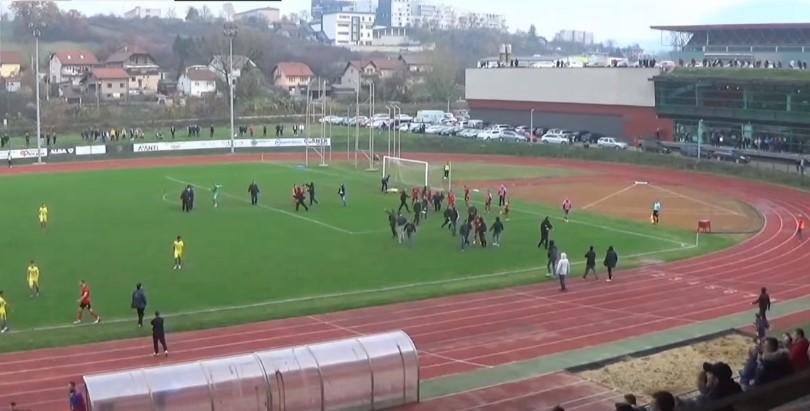 Višestruka kazna: NK Čelik skupo platio prekid utakmice protiv Bosne