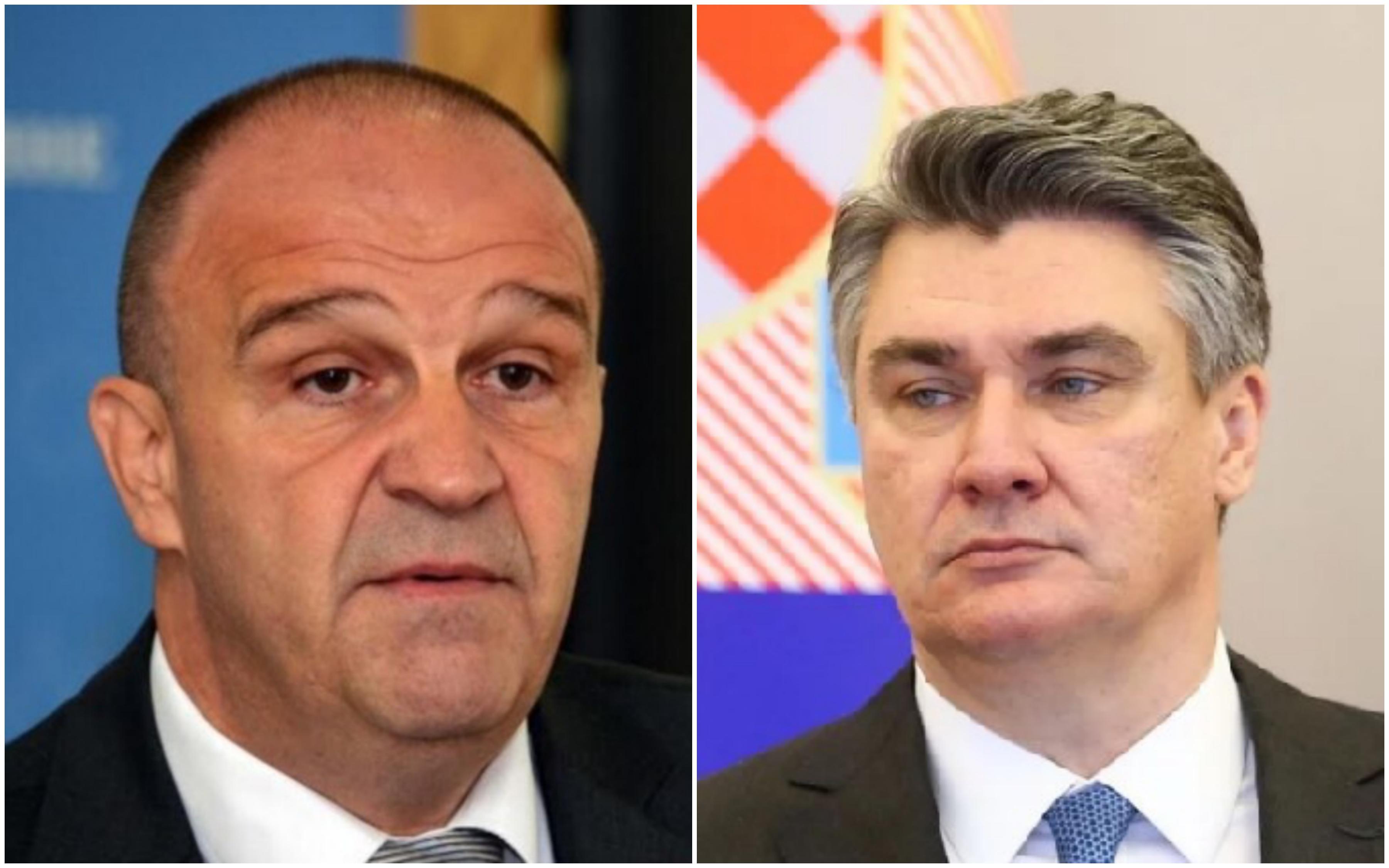 Enver Bijedić, predsjednik SD BiH, i Zoran Milanović, predsjednik Hrvatske - Avaz