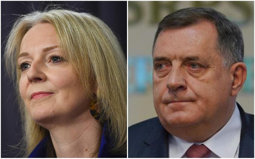 Elizabet Trus i Milorad Dodik - Avaz