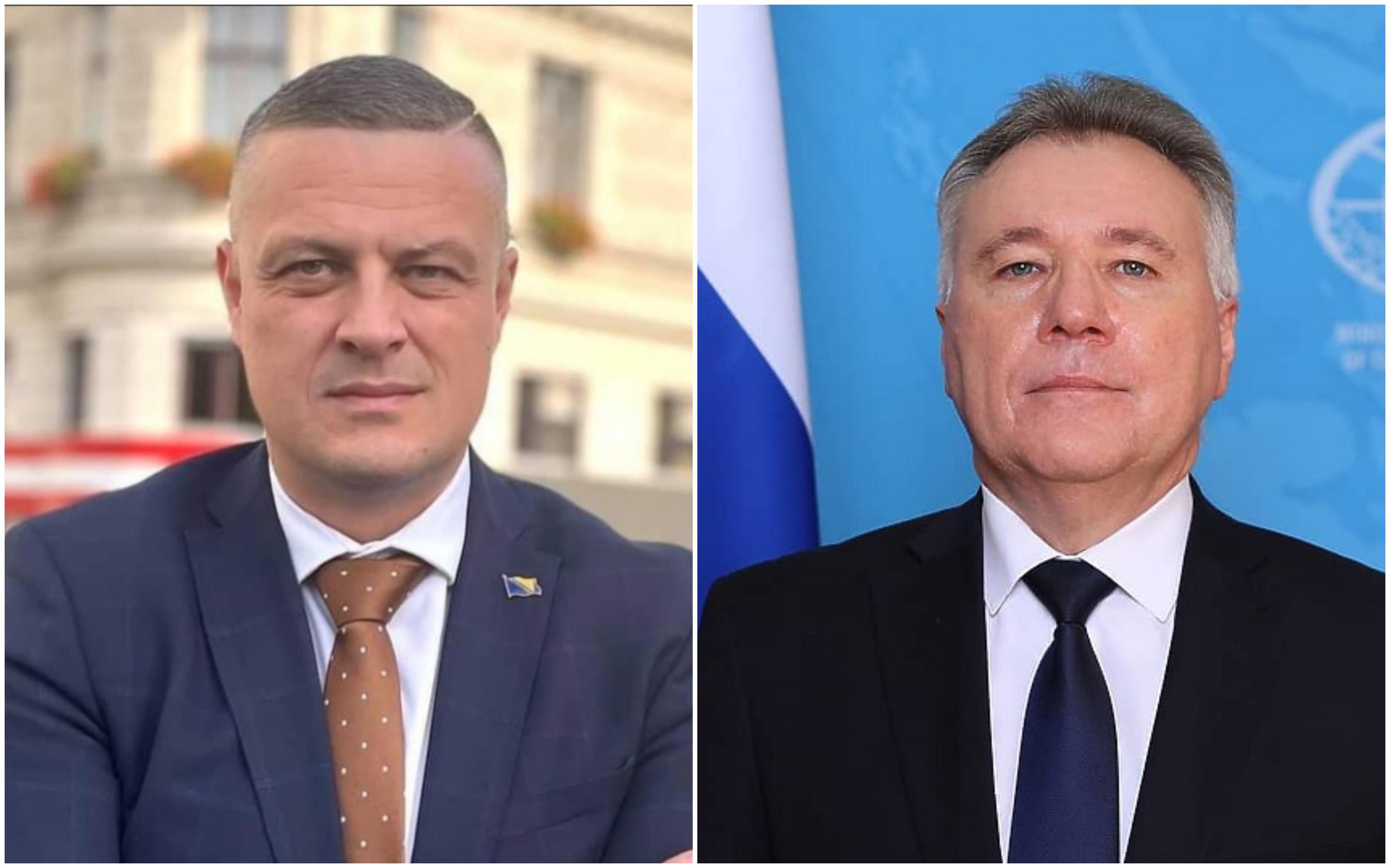 Mijatović poručio ruskom ambasadoru Kalabuhovu: BiH će biti i članica EU i NATO-a , poštuje se domaćin zemlje u kojoj ste gost