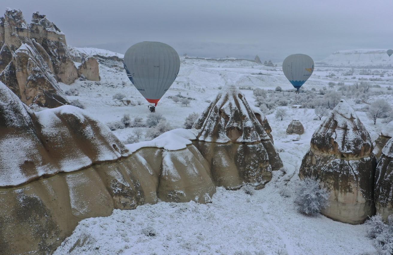 Kapadokija prekrivena snijegom - Avaz